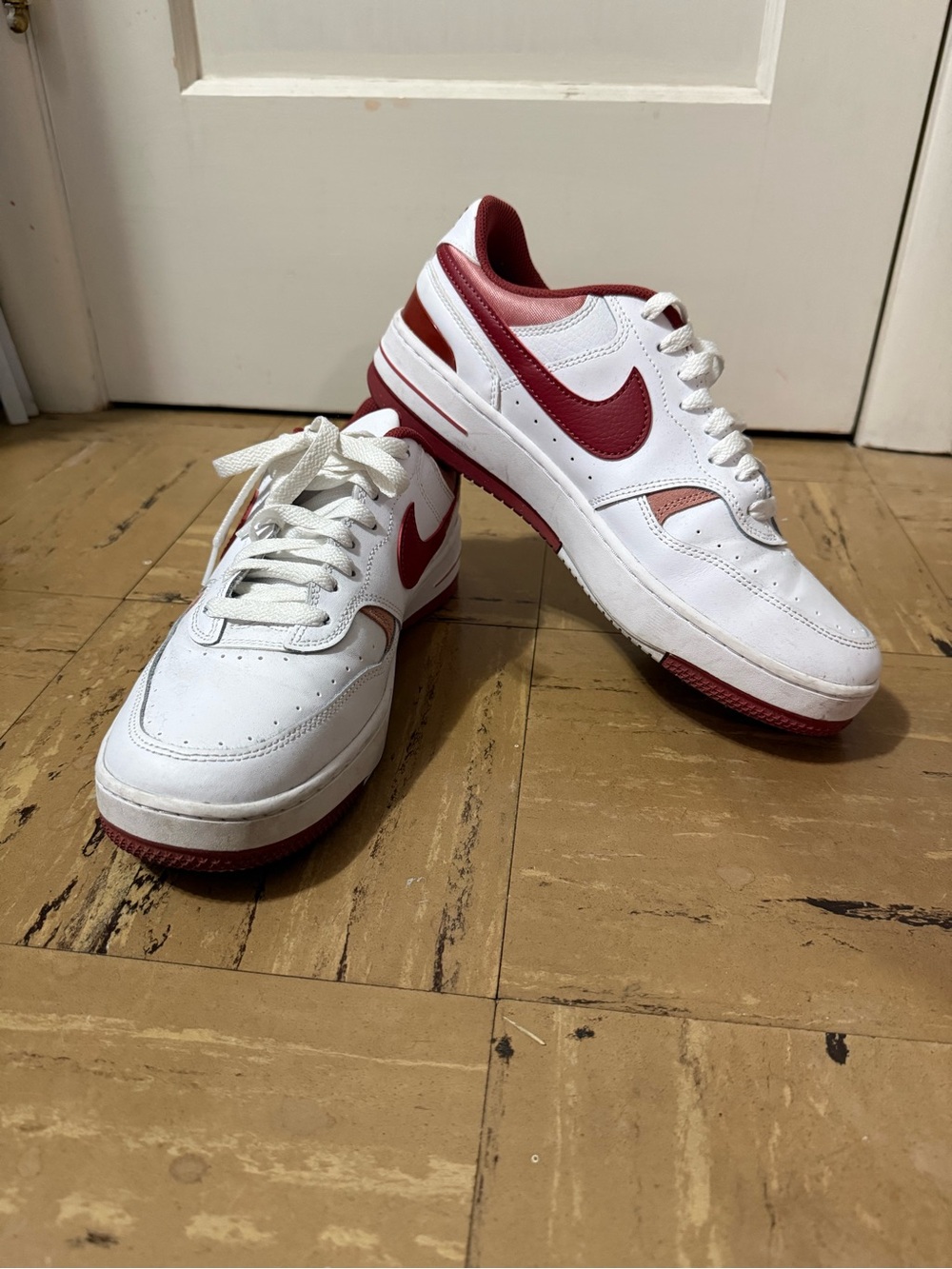 Nike Gamma Force “Desert Berry” White Pink Red Women’s Sneakers 10.5